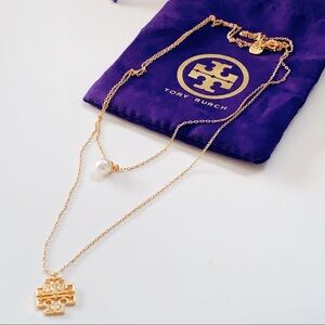 Tory Burch Double Strand Necklace